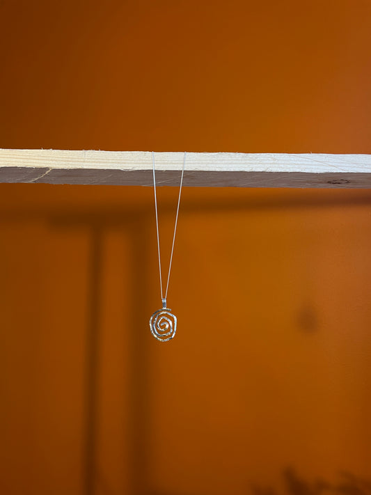 Funky Chunky Spiral Pendant