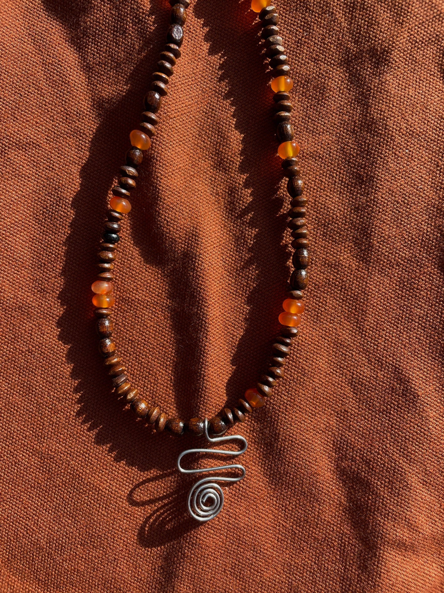 Carnelian x Coco Waviness Necklace