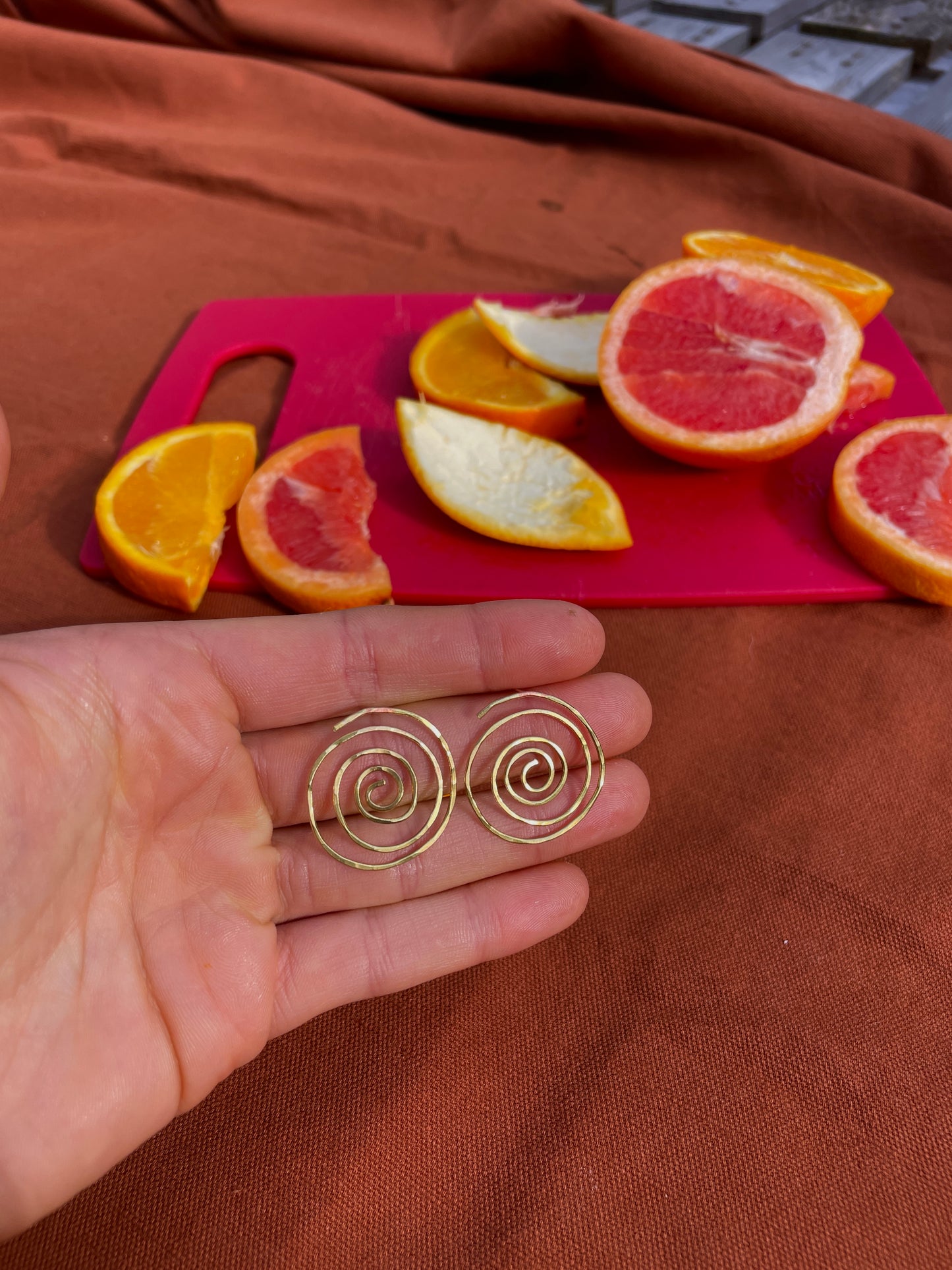 Swirl Girl Studs