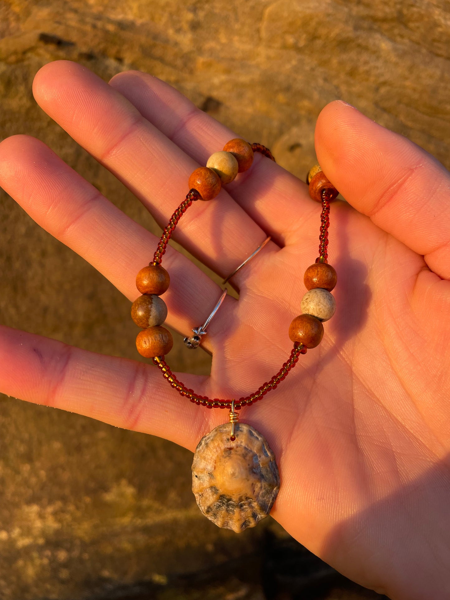 Namaste Limpet Necklace