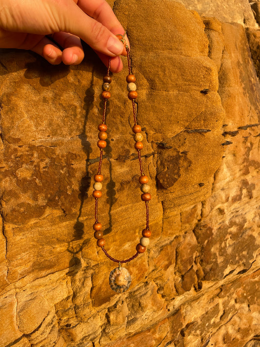 Namaste Limpet Necklace