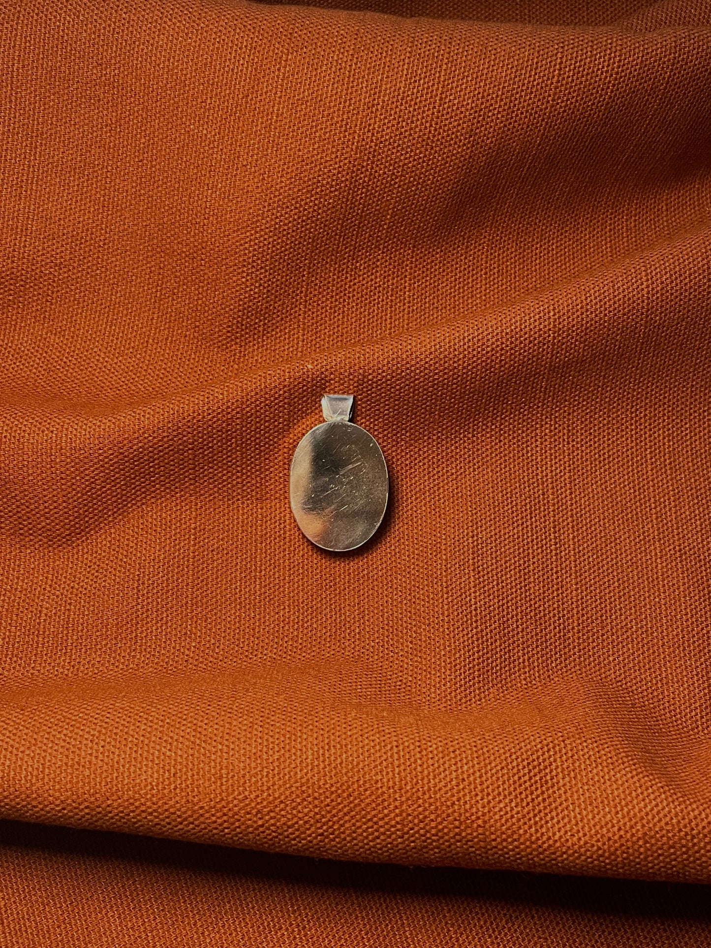 Oval Ammonite Pendant