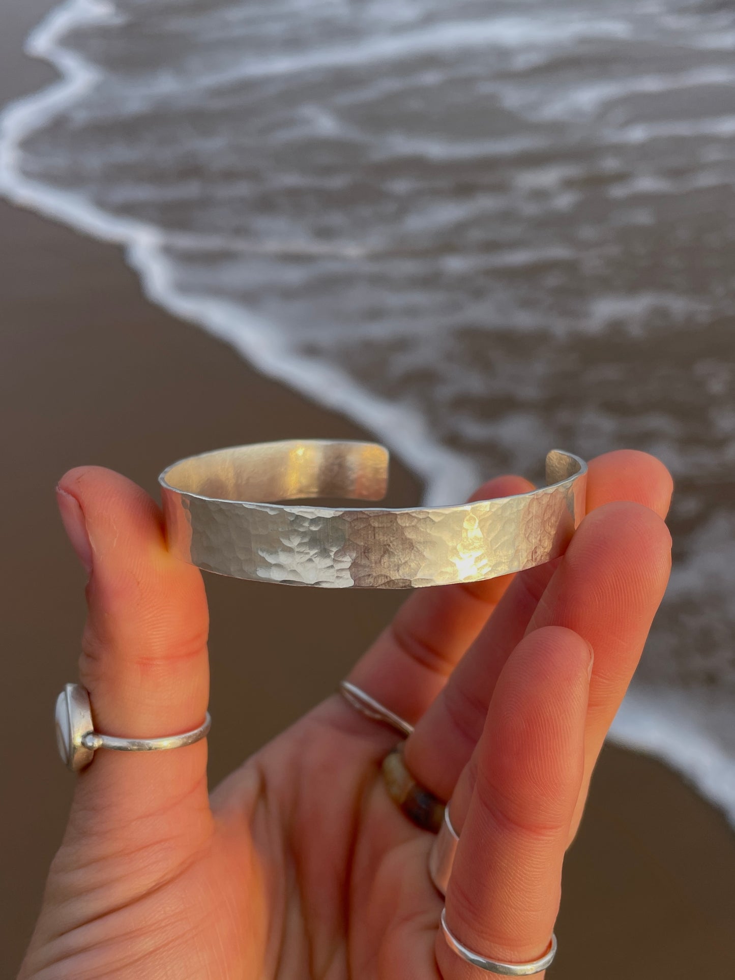 Hammered Cuff