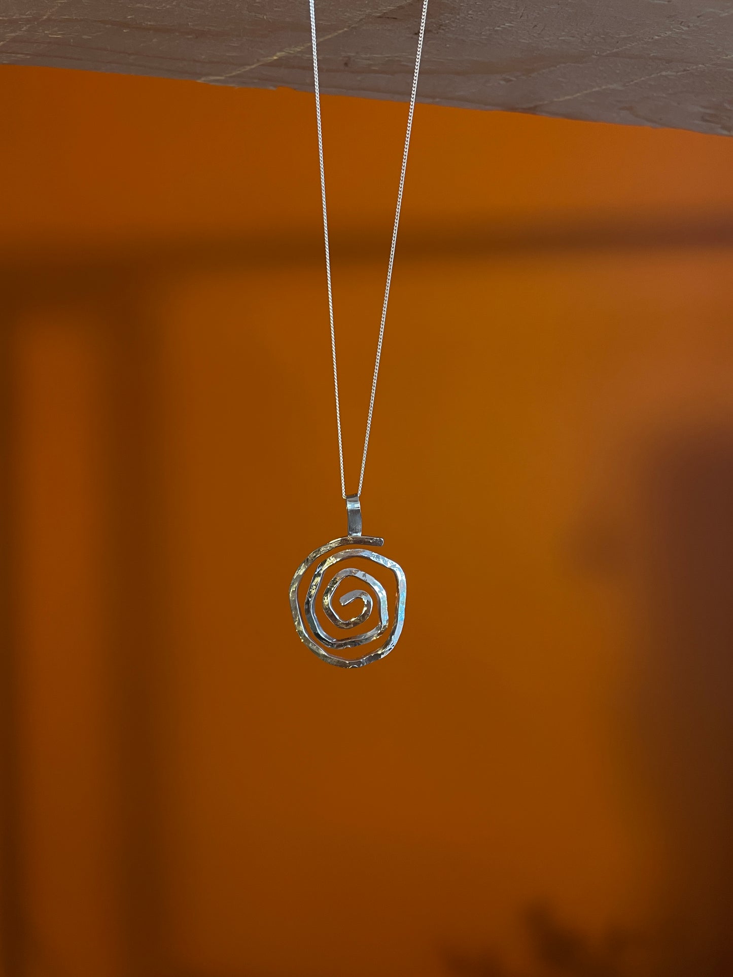 Funky Chunky Spiral Pendant