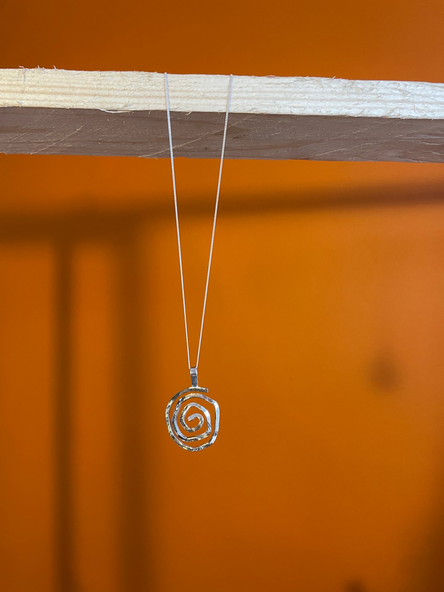 Funky Chunky Spiral Pendant