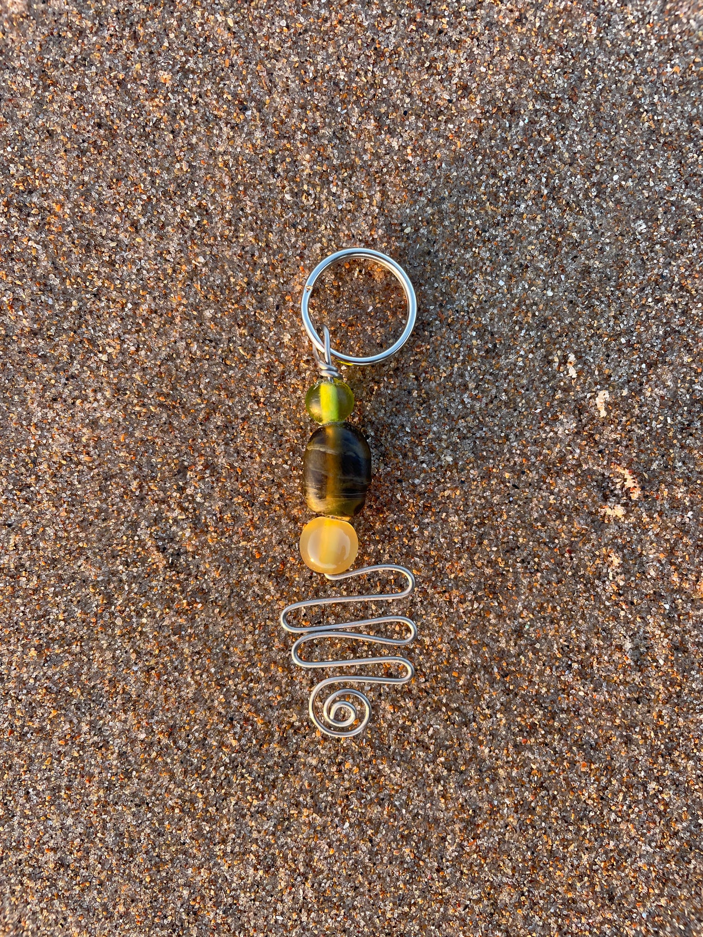 Jaded Wavy Keyring