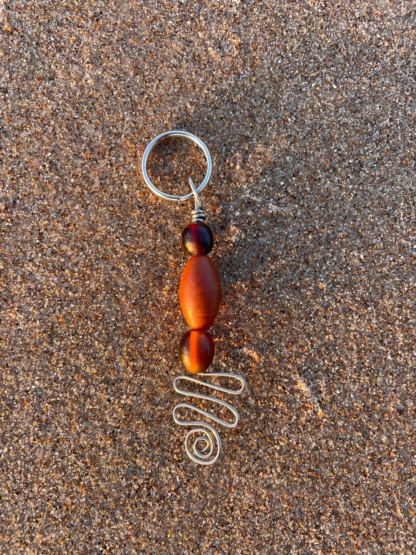 Sundance Wavy Keyring