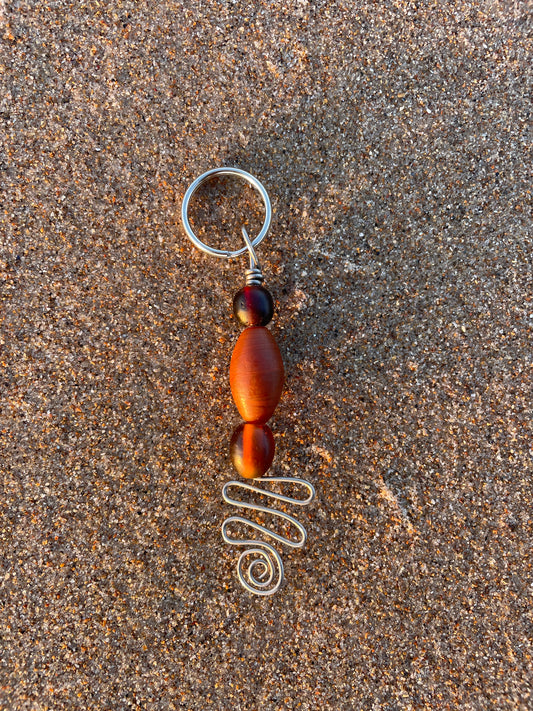 Sundance Wavy Keyring