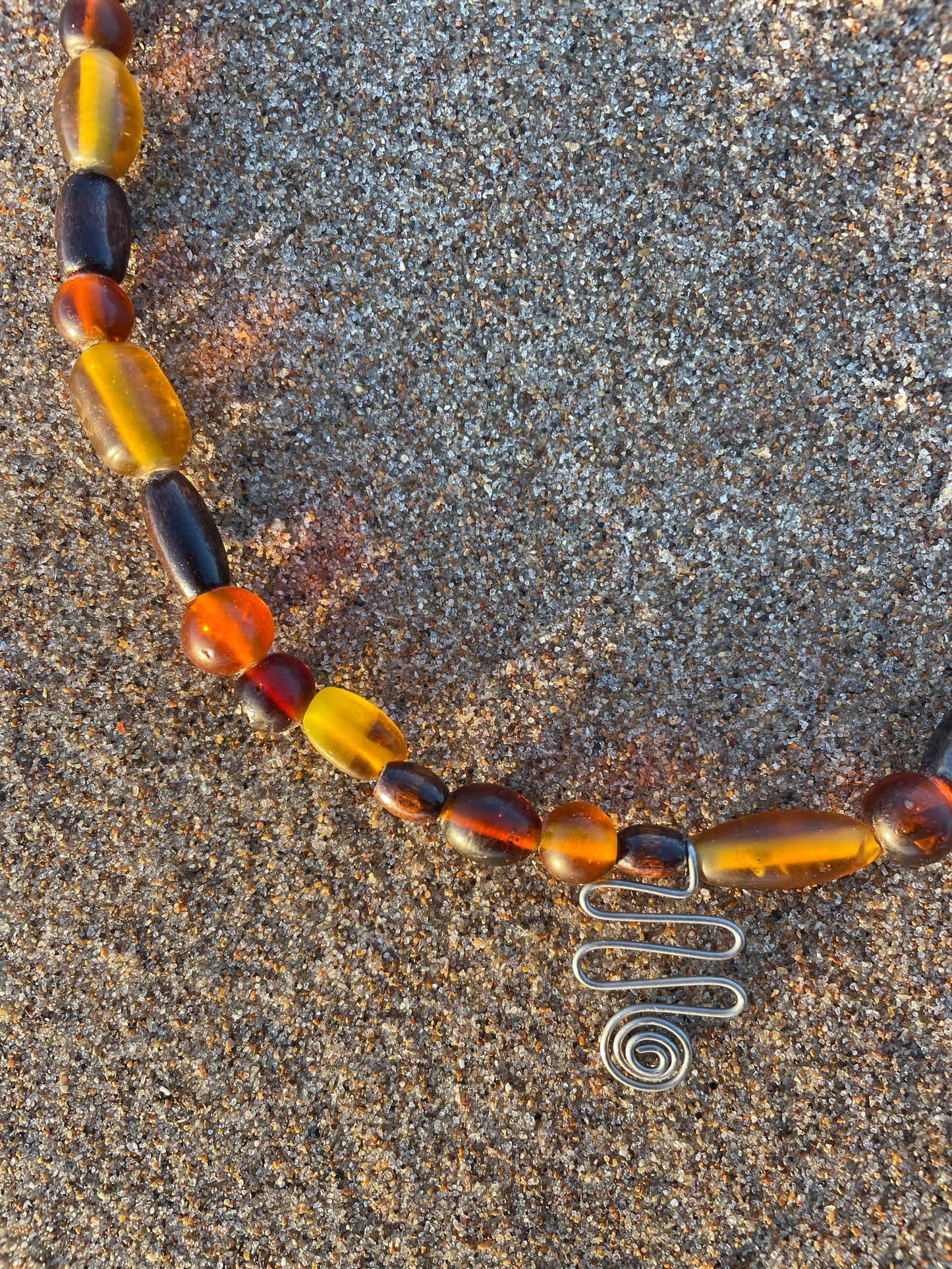 Topaz Waviness Necklace