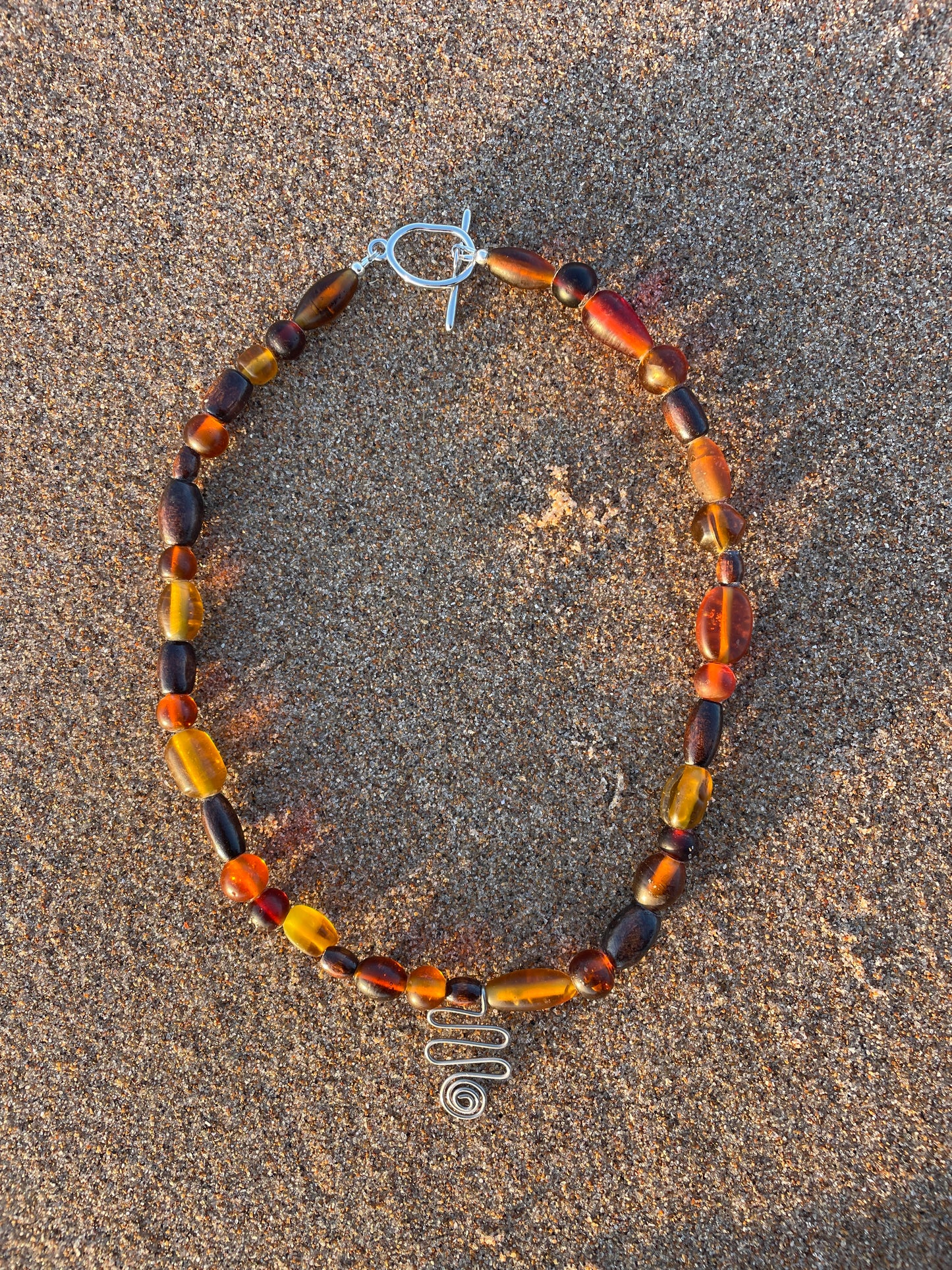 Topaz Waviness Necklace