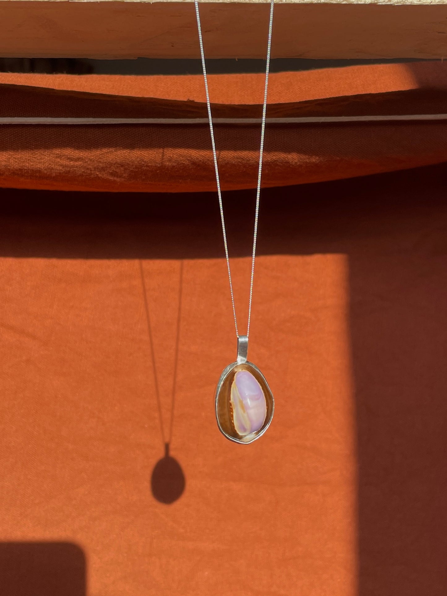 Reversible Cowrie Pendant