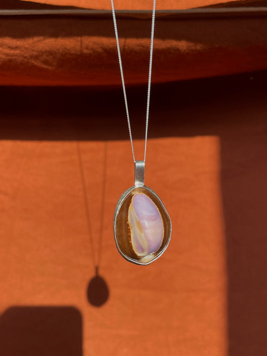 Reversible Cowrie Pendant