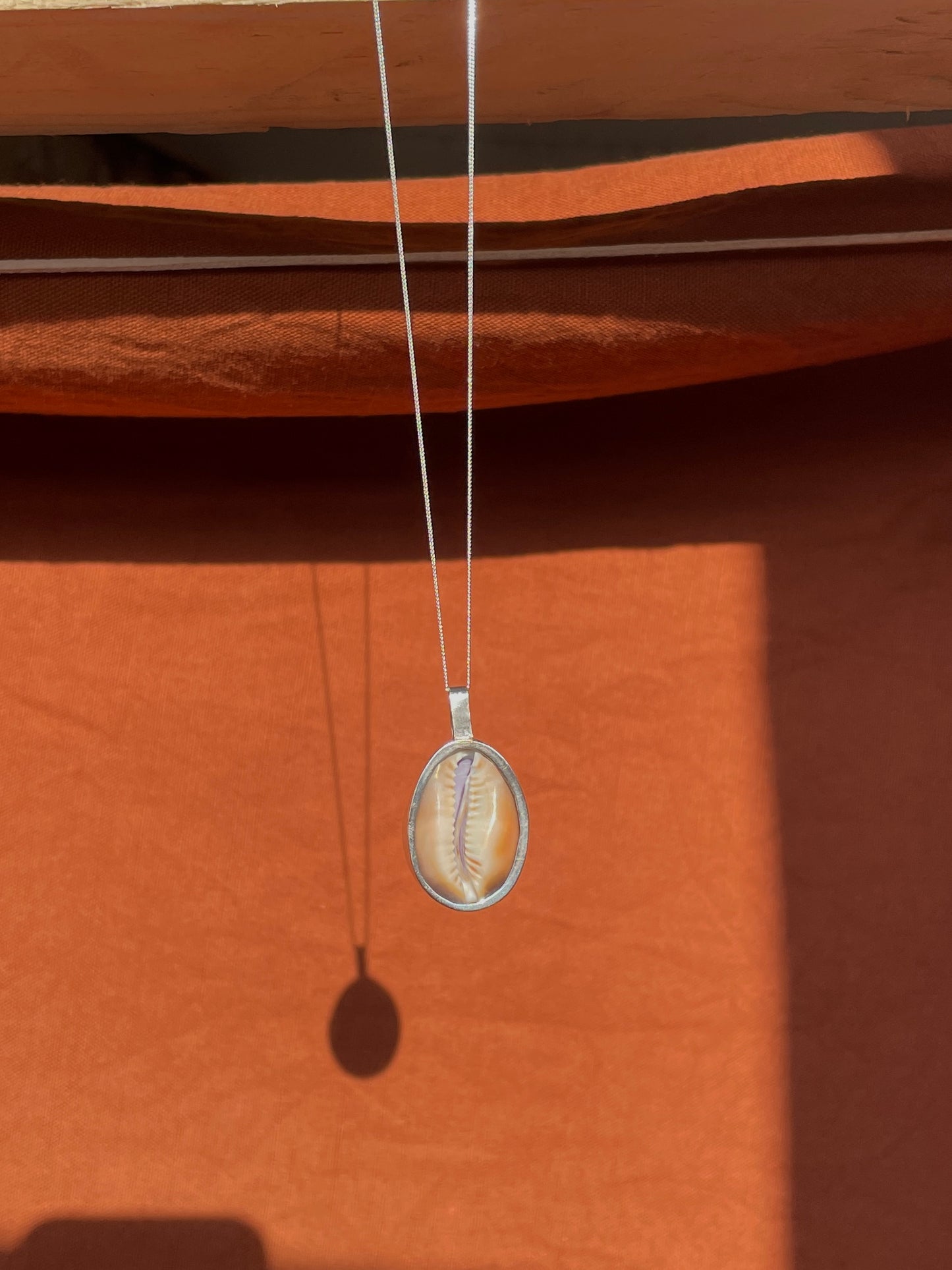 Reversible Cowrie Pendant