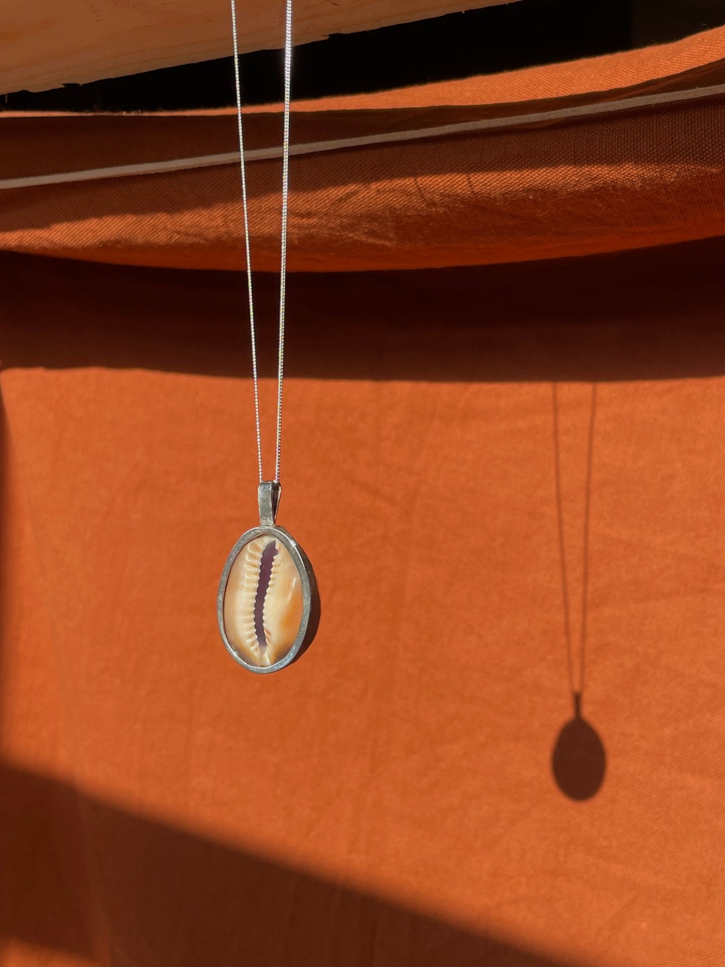 Reversible Cowrie Pendant