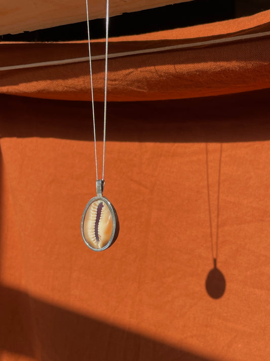 Reversible Cowrie Pendant