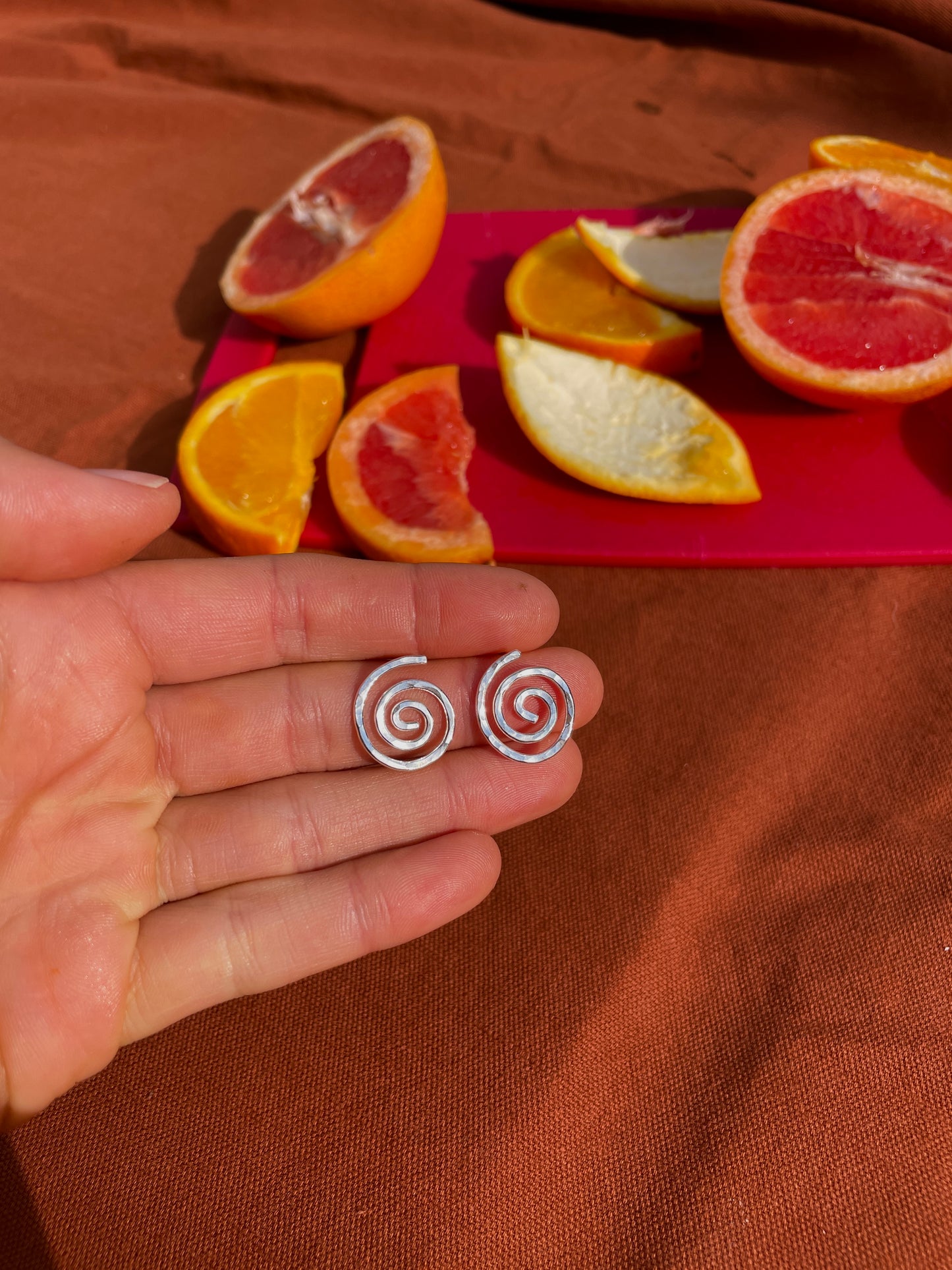 Funky Chunky Spiral Studs