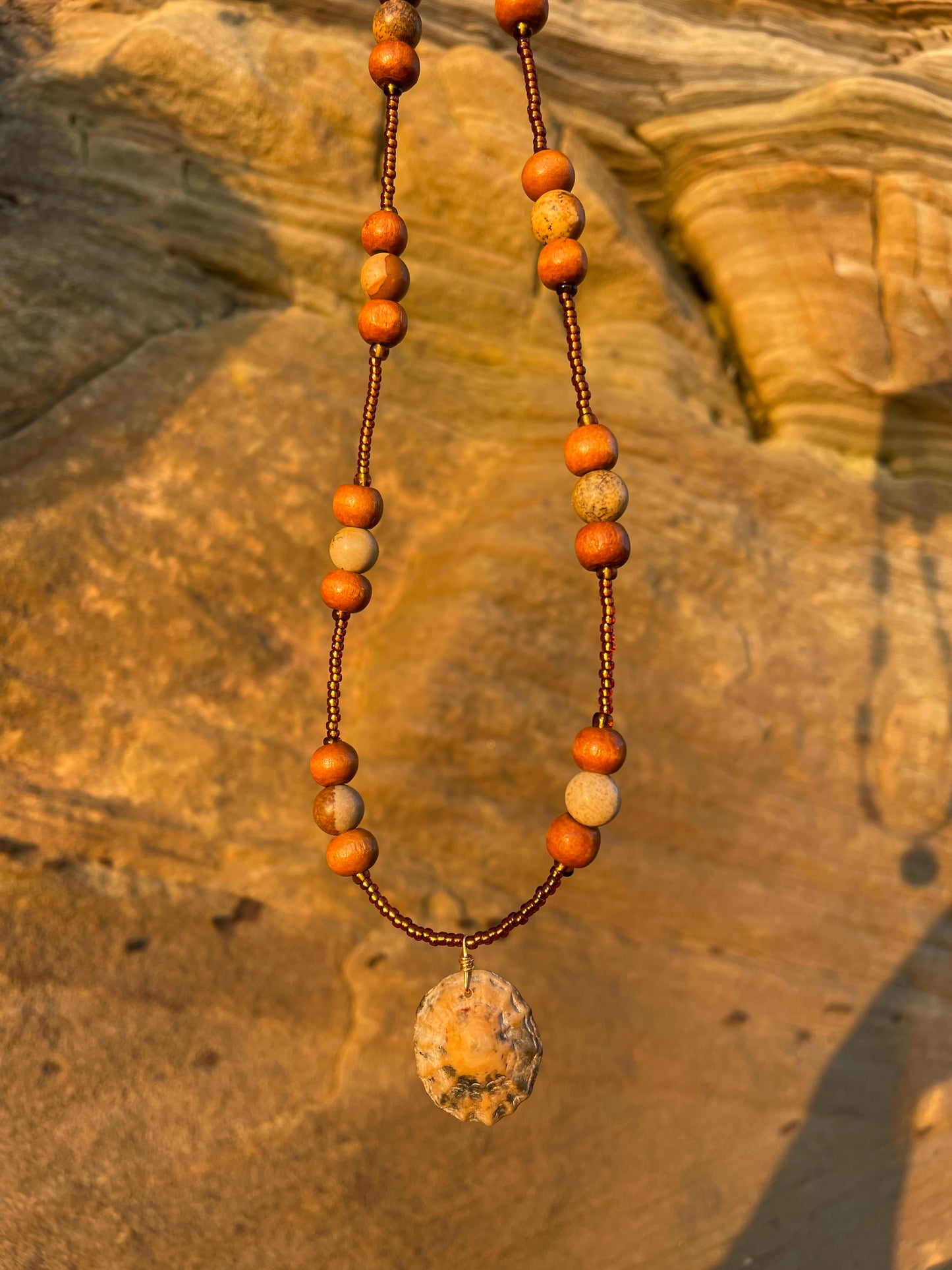 Namaste Limpet Necklace