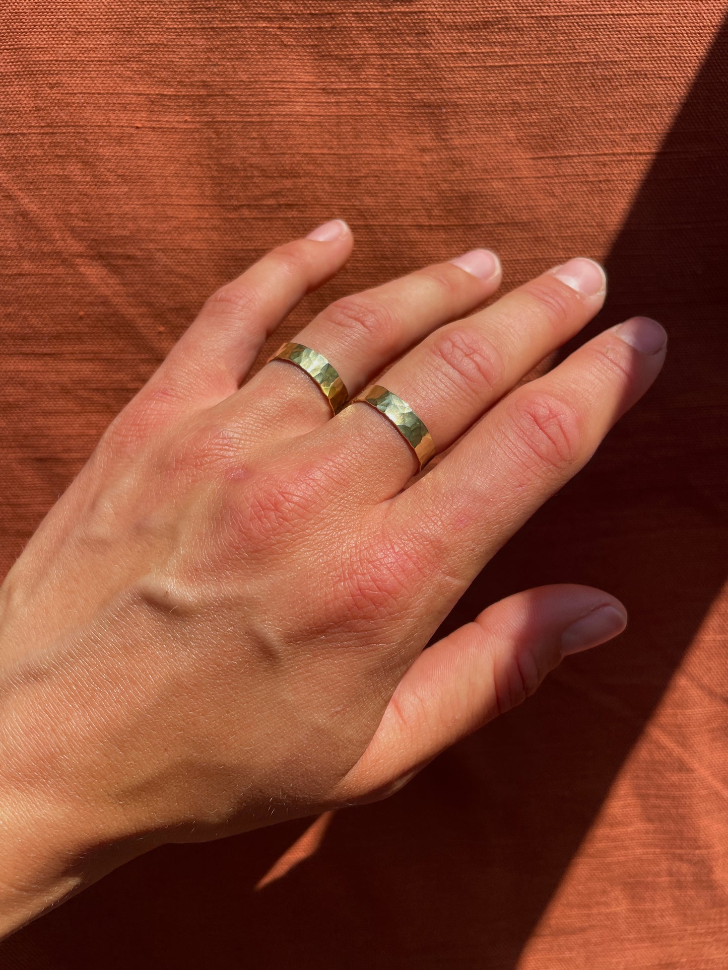 Brass Stacker Ring