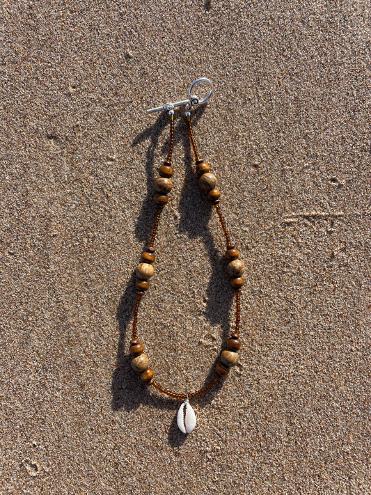 Namaste Cowrie Necklace