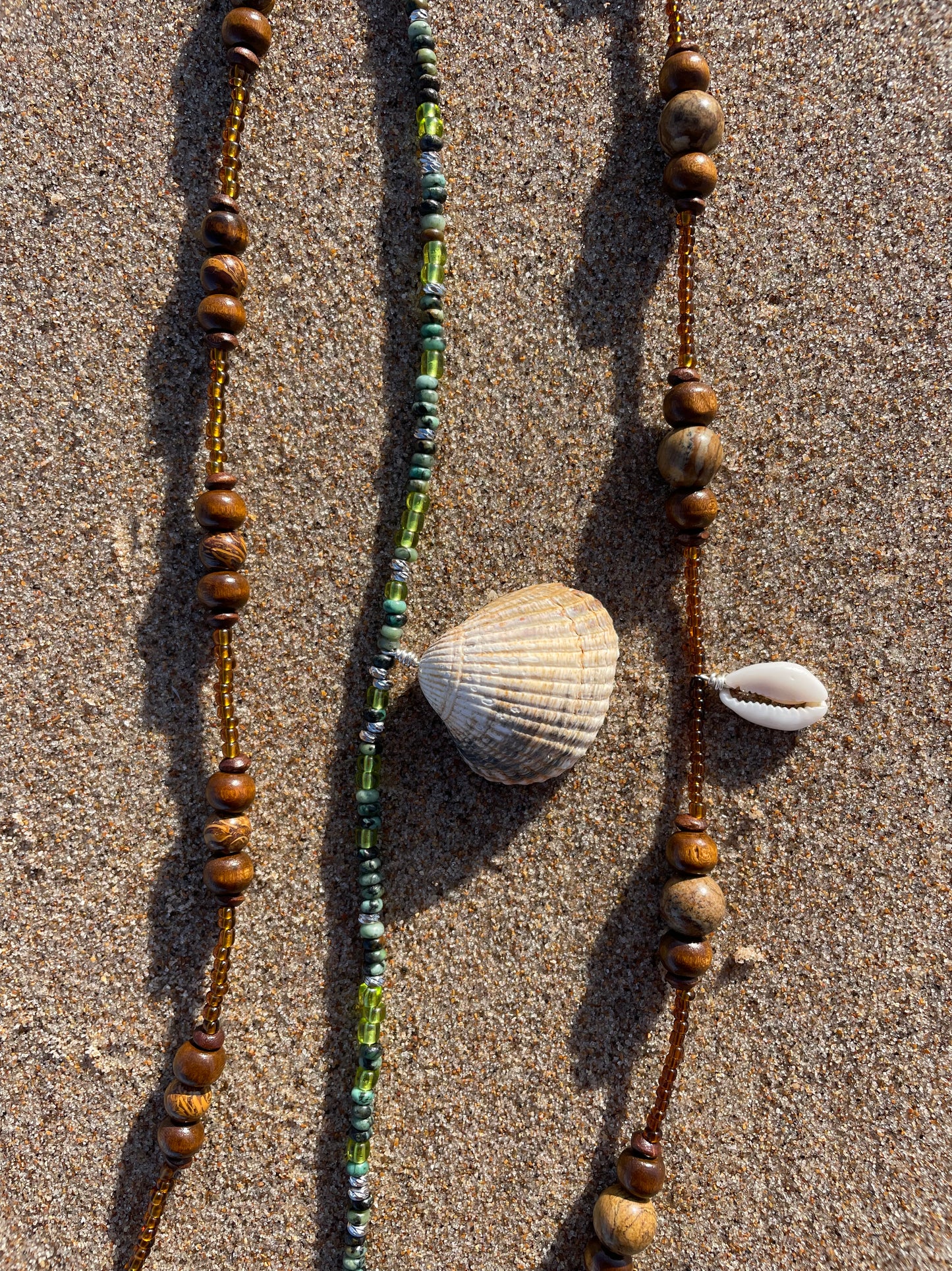 Namaste Cowrie Necklace